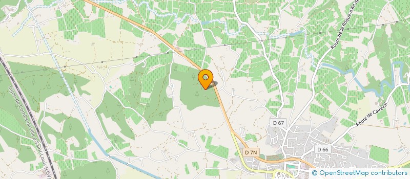 localisation de l'entreprise MADAME MARIE GED  LAMBESC