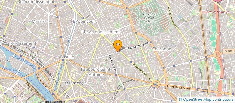 localisation de l'entreprise MADAME MARIE GEFFRAY  PARIS