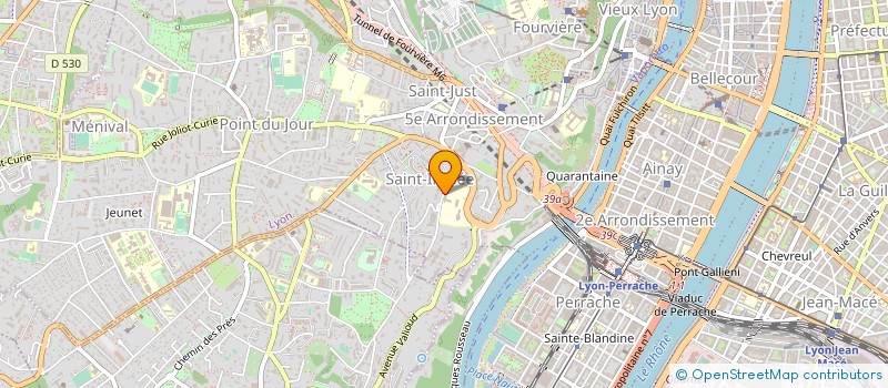 localisation de l'entreprise MADAME MARIE GEHANT  LYON