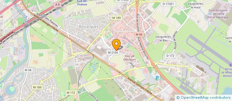 localisation de l'entreprise MADAME MARIE GELIS  PEROLS