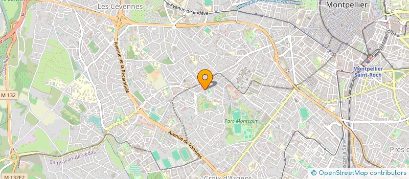 localisation de l'entreprise MADAME MARIE GENDARME à MONTPELLIER