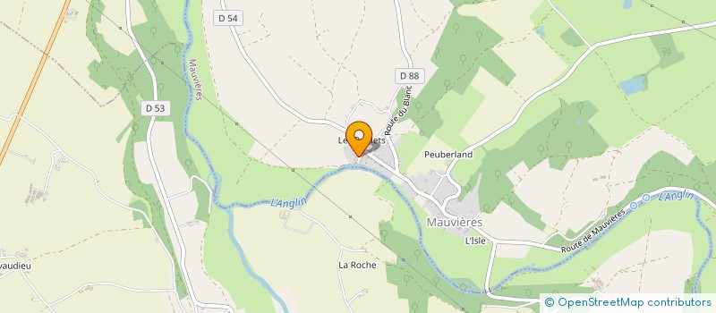 localisation de l'entreprise MADAME MARIE GENEVIEVE DUMIOT à PRISSAC