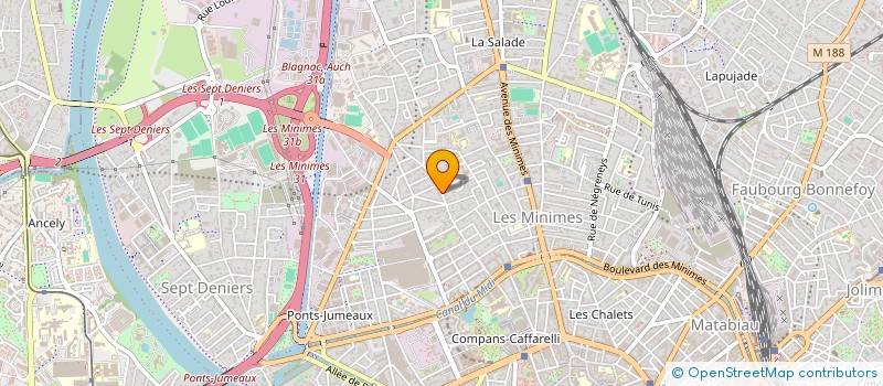 localisation de l'entreprise MADAME MARIE GENSEL à TOULOUSE