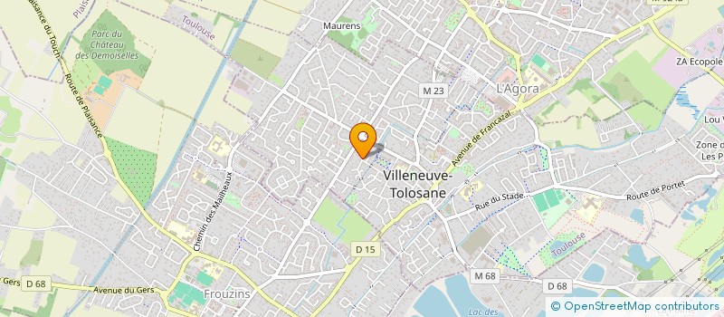 localisation de l'entreprise MADAME MARIE-GEORGE BOSC à VILLENEUVE-TOLOSANE