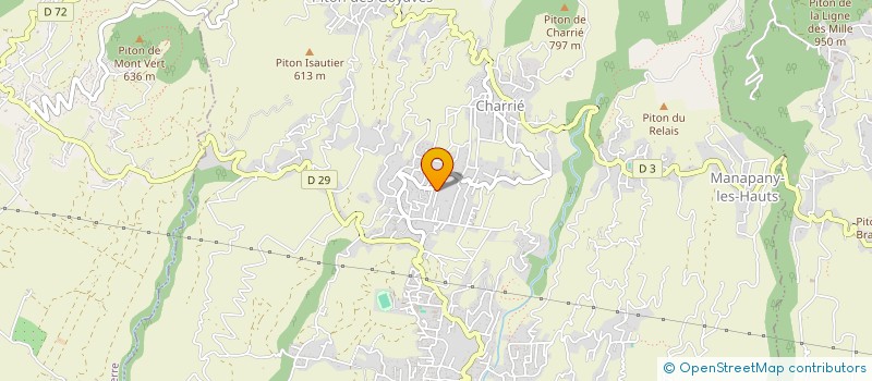 localisation de l'entreprise MADAME MARIE-GEORGES HOARAU  PETITE-ILE