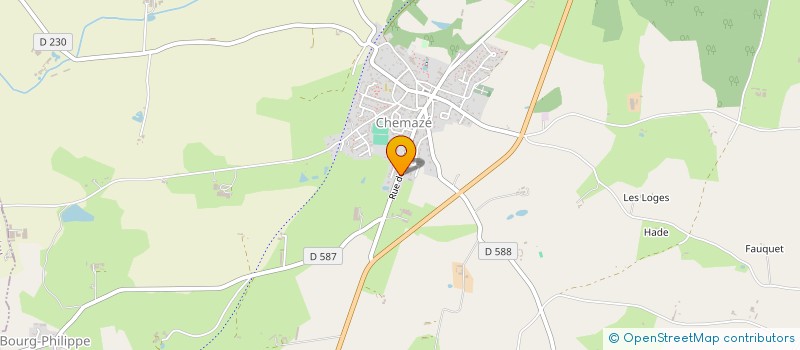 localisation de l'entreprise MADAME MARIE GERARD  PREE-D'ANJOU