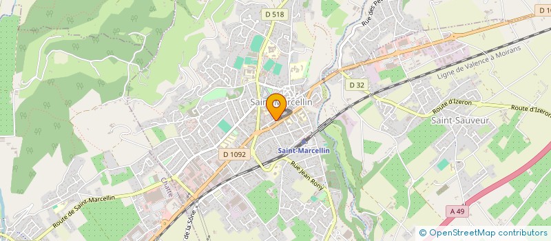 localisation de l'entreprise MADAME MARIE GERMAIN à SAINT-MARCELLIN