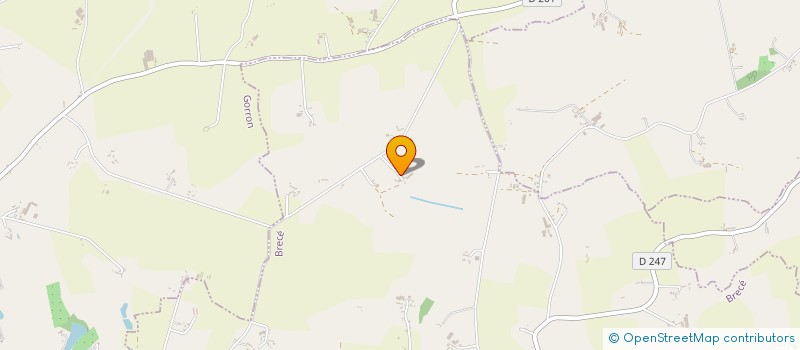localisation de l'entreprise MADAME MARIE GESLIN  BRECE
