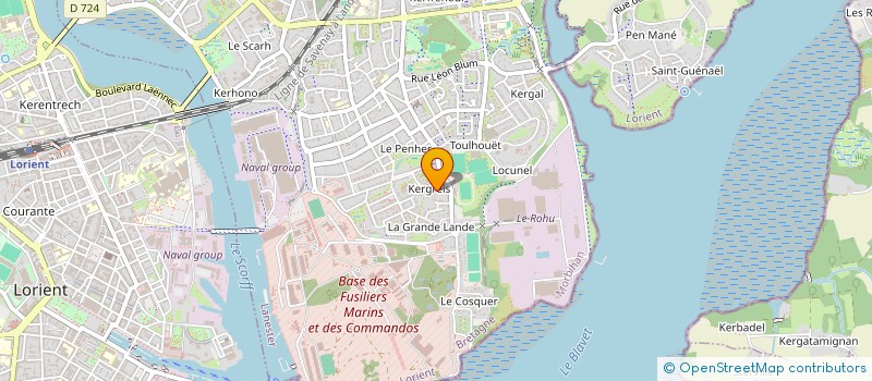 localisation de l'entreprise MADAME MARIE GESNYS  LANESTER