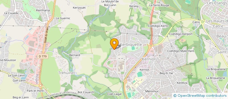 localisation de l'entreprise MADAME MARIE GETIN à VANNES