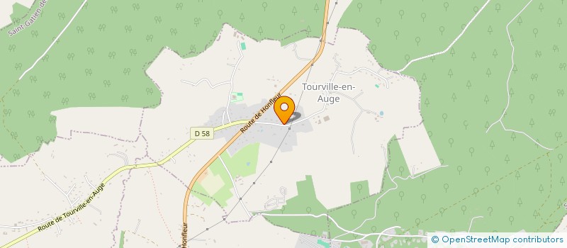 localisation de l'entreprise MADAME MARIE GEUNS  TOURVILLE-EN-AUGE