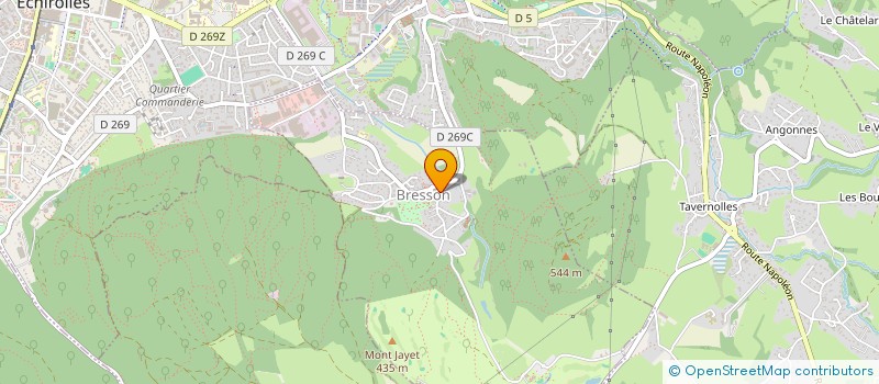 localisation de l'entreprise MADAME MARIE GHEDIRI  BRESSON