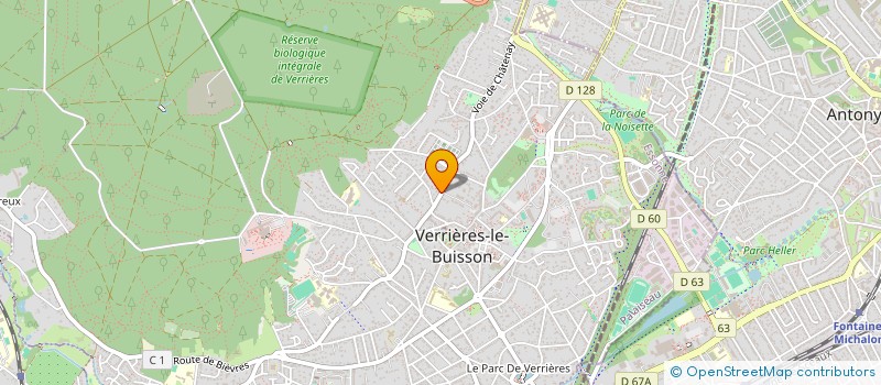 localisation de l'entreprise MADAME MARIE GHEERBRANT à VERRIERES-LE-BUISSON