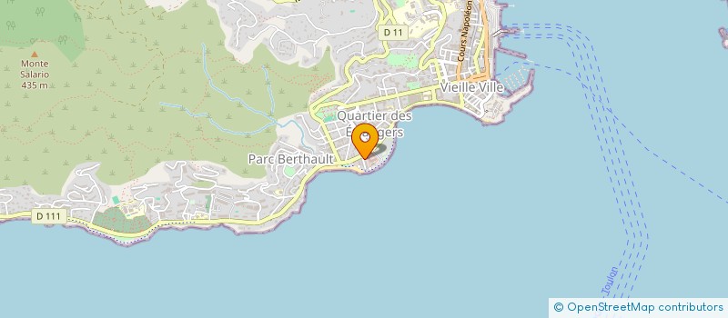 localisation de l'entreprise MADAME MARIE GIACOMINI  BEAUSOLEIL