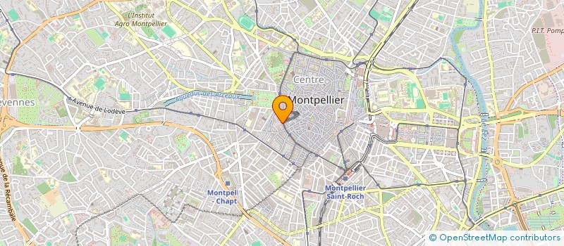 localisation de l'entreprise MADAME MARIE GIBELIN à MONTPELLIER