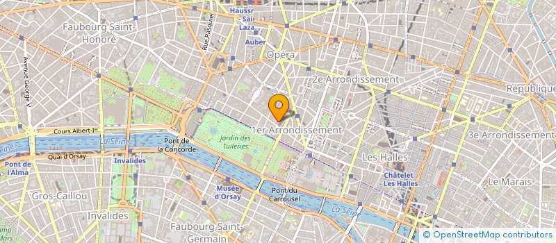 localisation de l'entreprise MADAME MARIE GILLIOT à PARIS