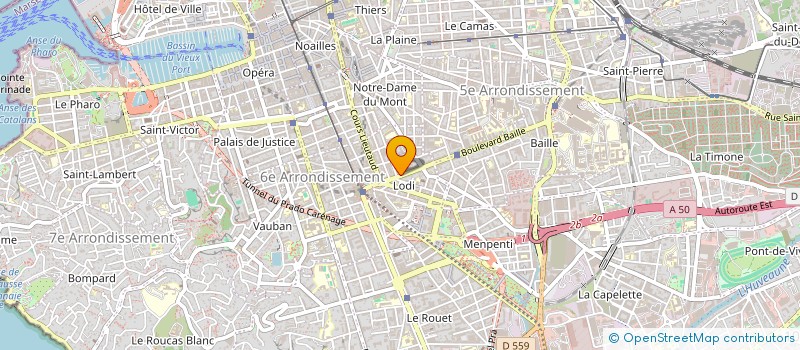 localisation de l'entreprise MADAME MARIE GINET à MARSEILLE