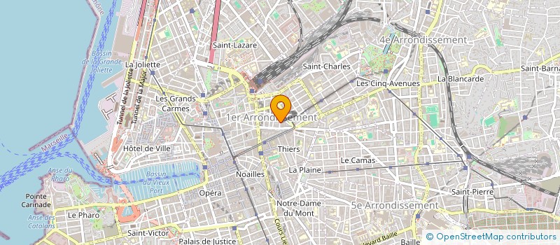 localisation de l'entreprise MADAME MARIE GIRAL à MARSEILLE 1ER