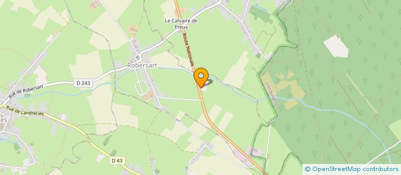 localisation de l'entreprise MADAME MARIE GIRARD  ROBERSART