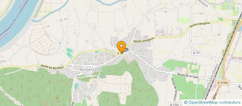 localisation de l'entreprise MADAME MARIE GIRARD  BARBENTANE