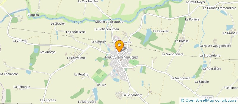 localisation de l'entreprise MADAME MARIE GIRARD  CHEMILLE-EN-ANJOU