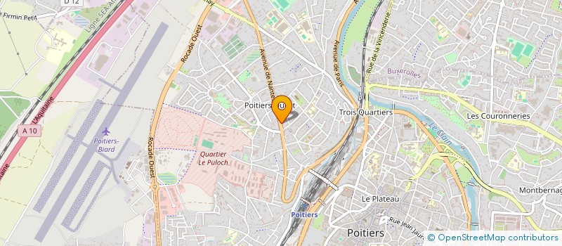 localisation de l'entreprise MADAME MARIE GIRARD-CHAUVEL à POITIERS
