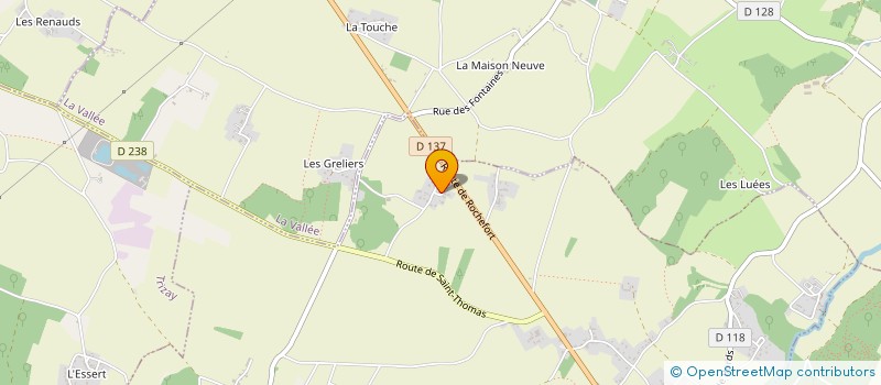 localisation de l'entreprise MADAME MARIE GIRAUD  BEURLAY