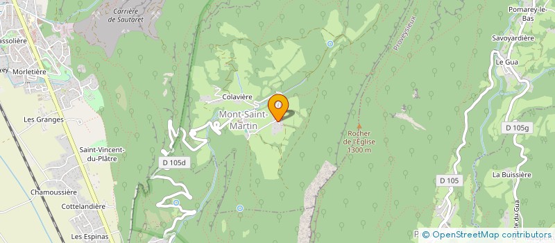 localisation de l'entreprise MADAME MARIE GIRON-BRUNET  MONT-SAINT-MARTIN