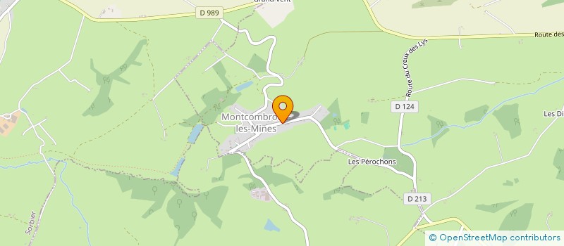 localisation de l'entreprise MADAME MARIE GIRONCEL  MONTCOMBROUX-LES-MINES