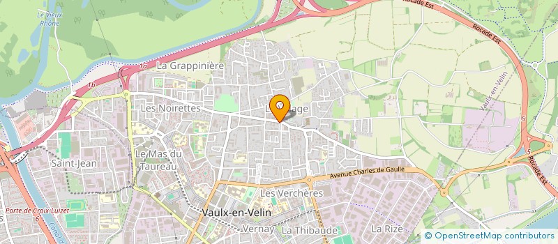 localisation de l'entreprise MADAME MARIE GIROUD  VAULX-EN-VELIN