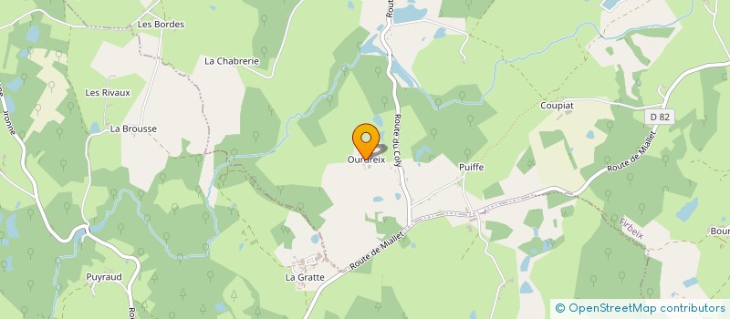 localisation de l'entreprise MADAME MARIE GIRY  FIRBEIX