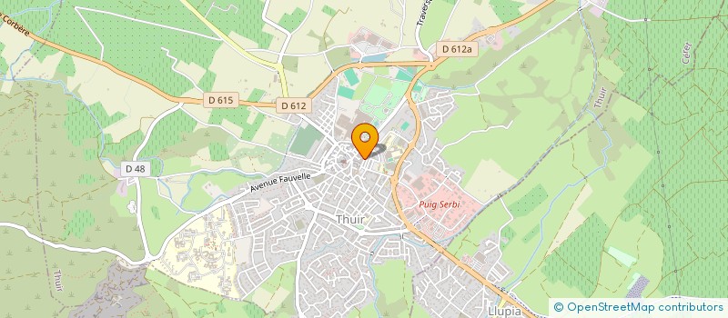 localisation de l'entreprise MADAME MARIE GITAREU  THUIR