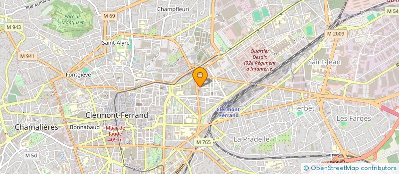 localisation de l'entreprise MADAME MARIE GLASS  CLERMONT-FERRAND