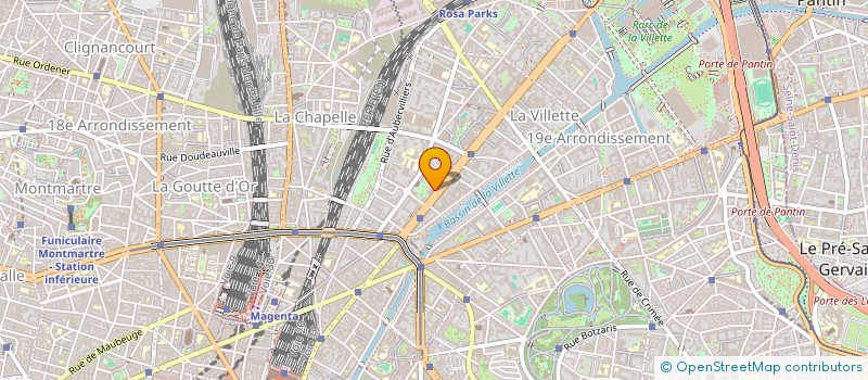 localisation de l'entreprise MADAME MARIE GNEDRE  PARIS