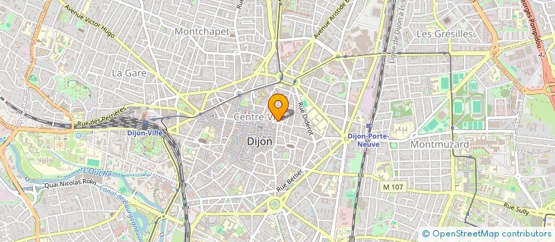 localisation de l'entreprise MADAME MARIE GOBBI à DIJON