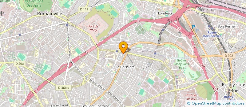 localisation de l'entreprise MADAME MARIE GODIN à MONTREUIL