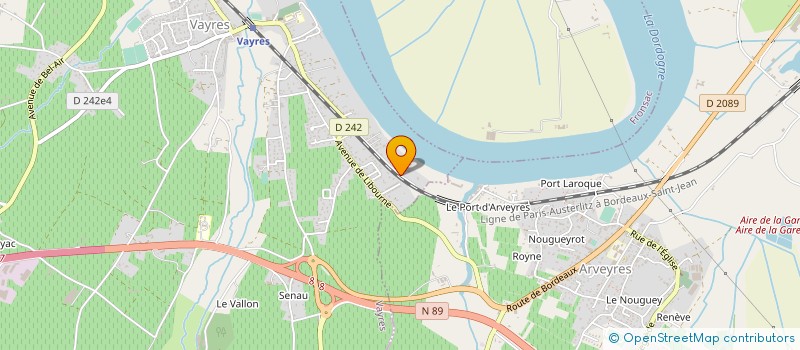 localisation de l'entreprise MADAME MARIE GOIGNARD  BASSENS