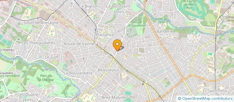 localisation de l'entreprise MADAME MARIE GOISET à NANTES