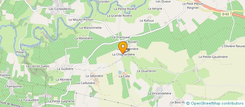 localisation de l'entreprise MADAME MARIE GOISLOT à SEVREMOINE