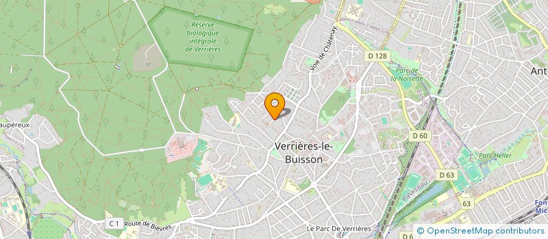 localisation de l'entreprise MADAME MARIE GOLA SCHOETTEL  VERRIERES LE BUISSON