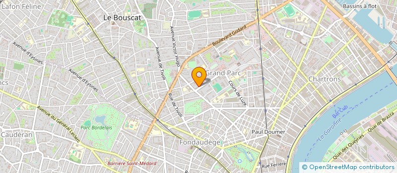 localisation de l'entreprise MADAME MARIE GOLY  BORDEAUX