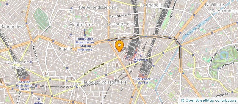 localisation de l'entreprise MADAME MARIE GOMBEAUD  PARIS