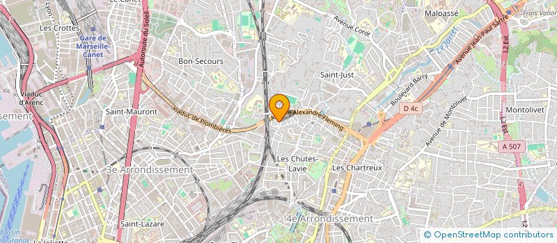 localisation de l'entreprise MADAME MARIE GOMEZ à MARSEILLE