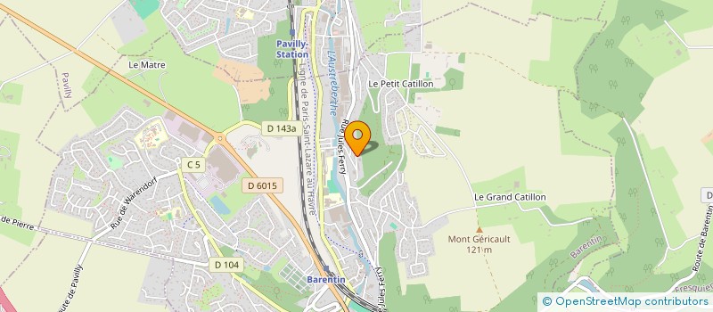 localisation de l'entreprise MADAME MARIE GOMIS  BARENTIN