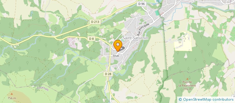 localisation de l'entreprise MADAME MARIE GONCALVES à SAINT-SATURNIN