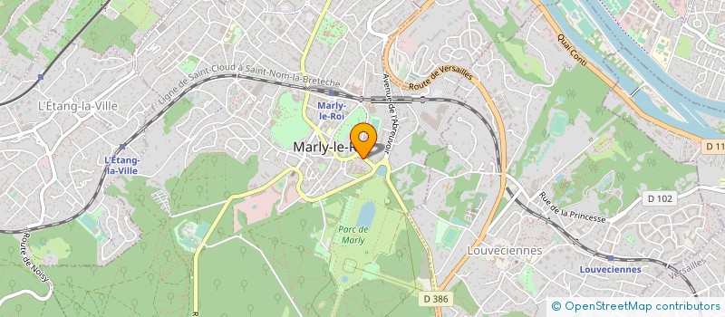 localisation de l'entreprise MADAME MARIE GONIN à MARLY-LE-ROI