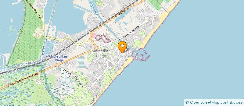 localisation de l'entreprise MADAME MARIE GONNACHON à MARSEILLAN