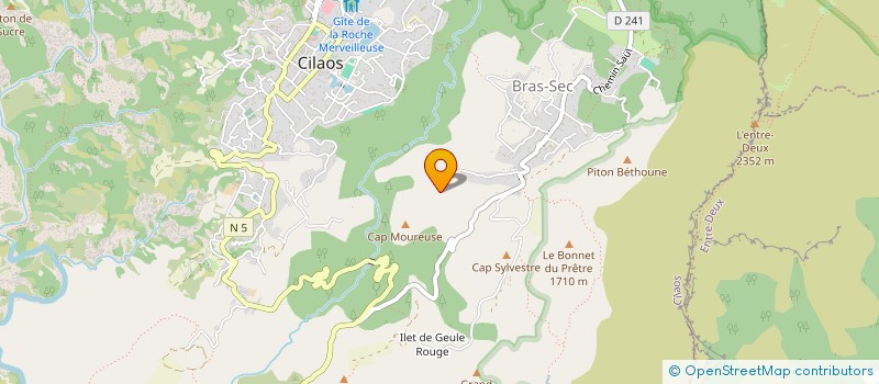 localisation de l'entreprise MADAME MARIE GONTHIER à CILAOS