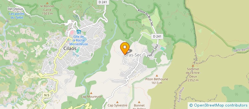 localisation de l'entreprise MADAME MARIE GONTHIER à CILAOS