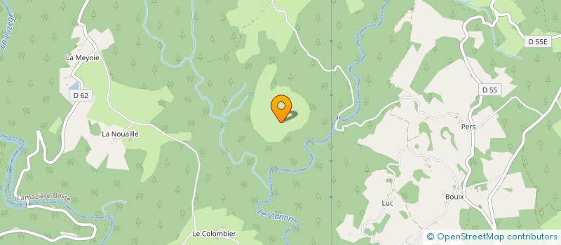 localisation de l'entreprise MADAME MARIE GONZALES  LAMAZIERE-BASSE